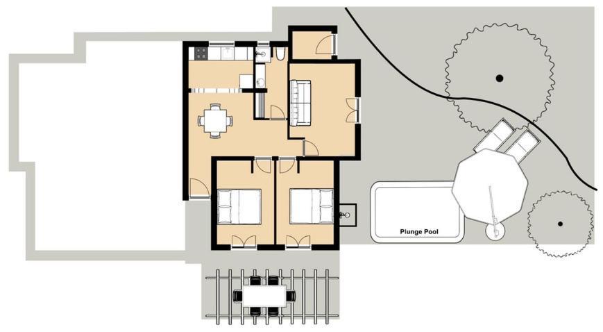 La Strade Apartments, Adults Only With Private Pool Katavolos Luaran gambar